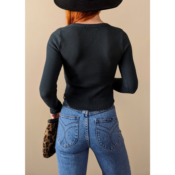 DAYDREAMER Tom Petty Damn The Torpedoes Raw Long-Sleeve Thermal Size large - Picture 3 of 8